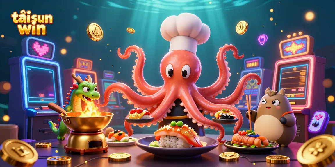 Engage in exciting gameplay while tải sun win, featuring vibrant 3D characters and casino elements.