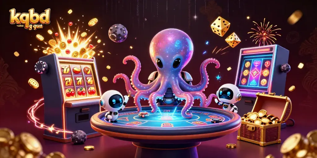 Experience thrilling results with kqbd đem qua in a dynamic alien casino scene.