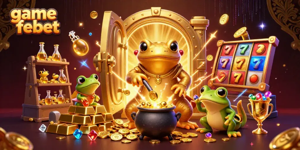 Experience thrilling gameplay with game febet in a vibrant casino setting filled with gold and excitement.